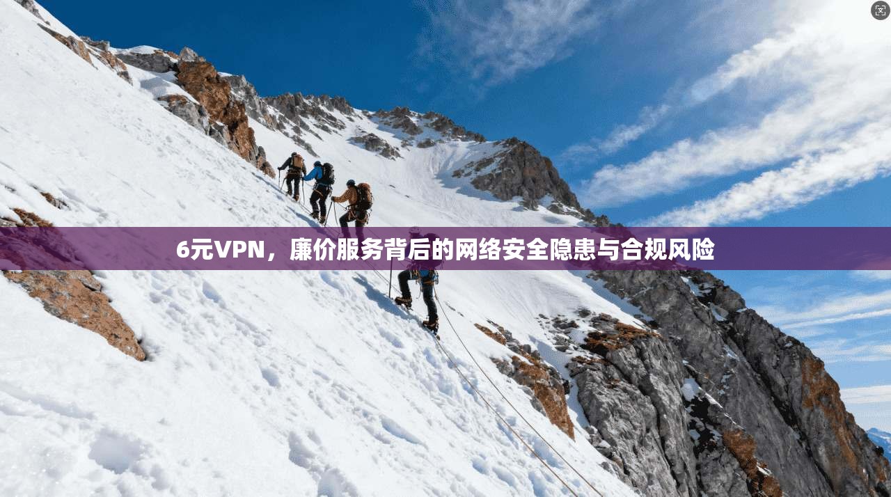6元VPN，廉价服务背后的网络安全隐患与合规风险