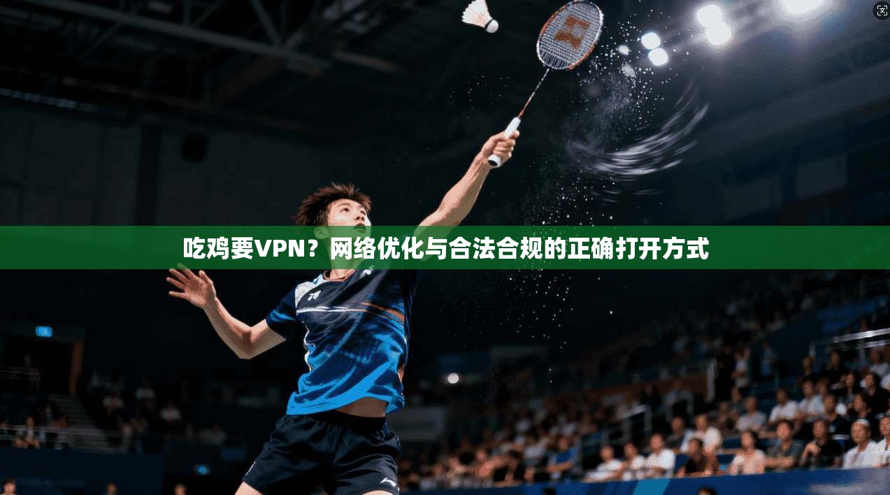 吃鸡要VPN？网络优化与合法合规的正确打开方式