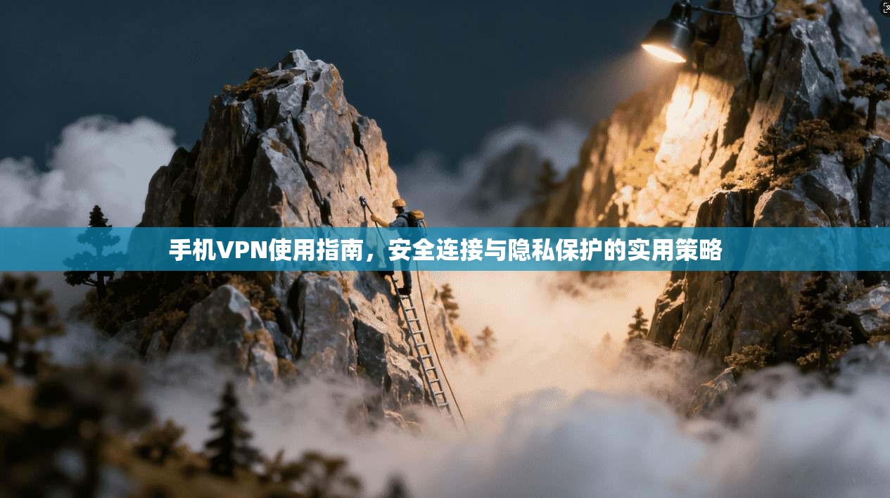 手机VPN使用指南，安全连接与隐私保护的实用策略