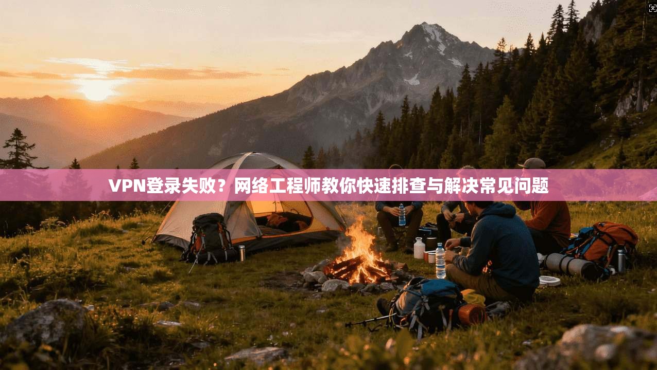 VPN登录失败？网络工程师教你快速排查与解决常见问题