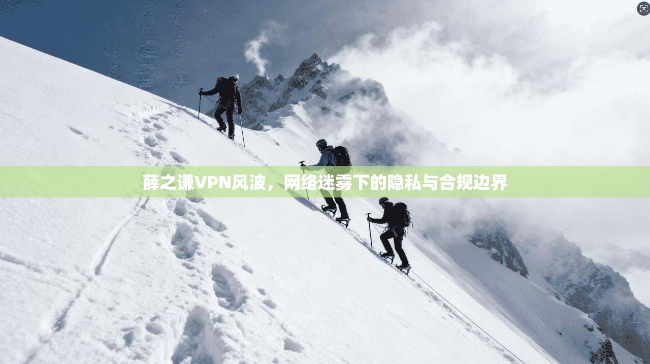 薛之谦VPN风波,网络迷雾下的隐私与合规边界