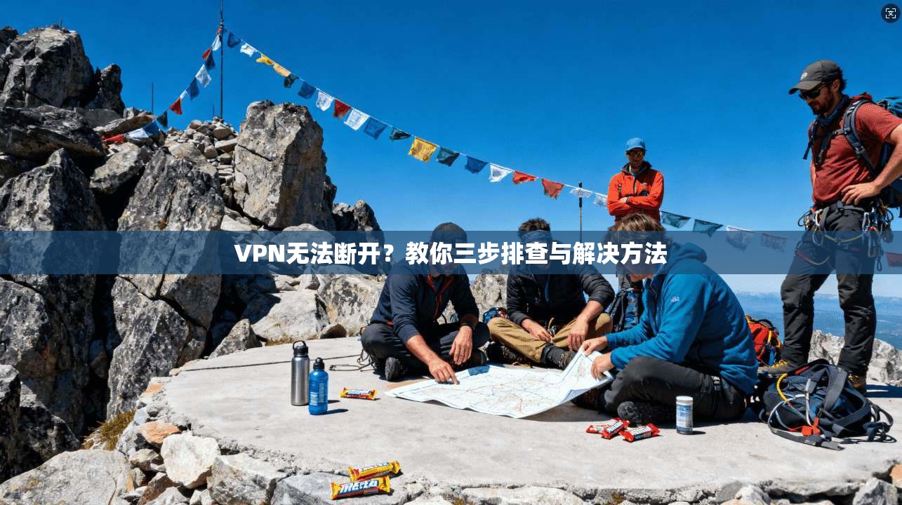 VPN无法断开?教你三步排查与解决方法