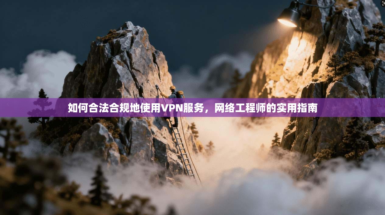 如何合法合规地使用VPN服务,网络工程师的实用指南