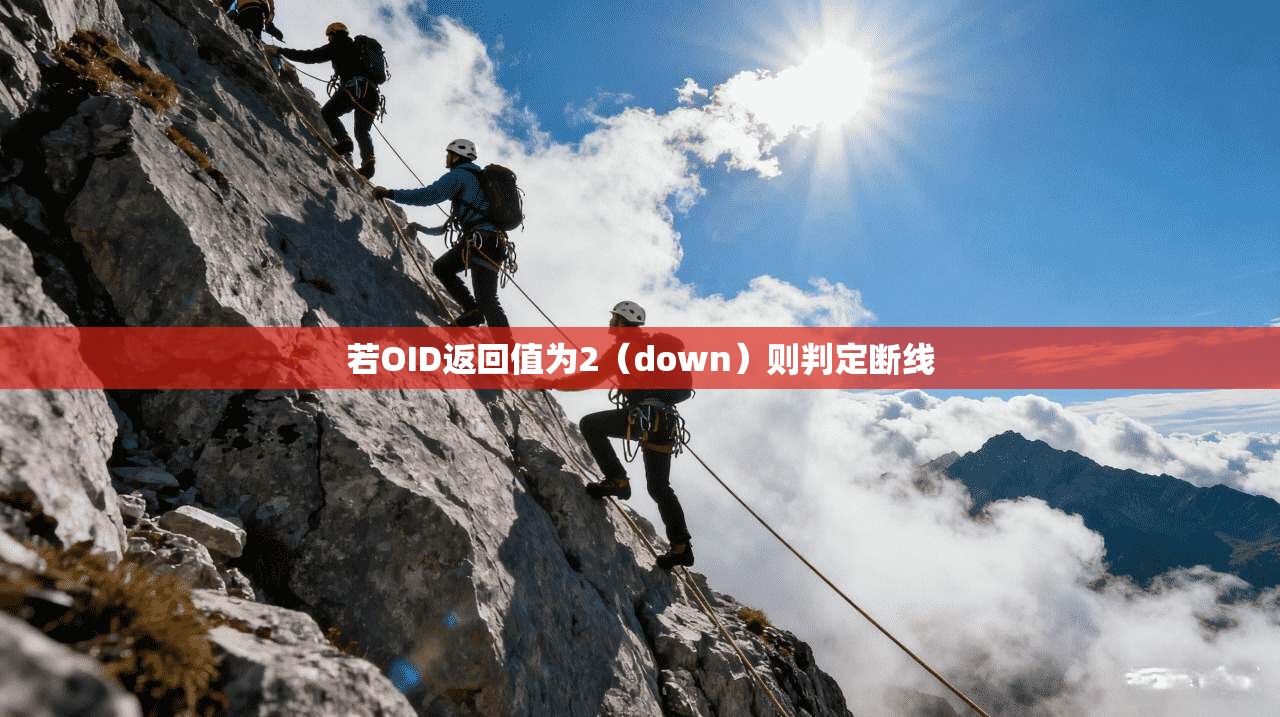 若OID返回值为2(down)则判定断线
