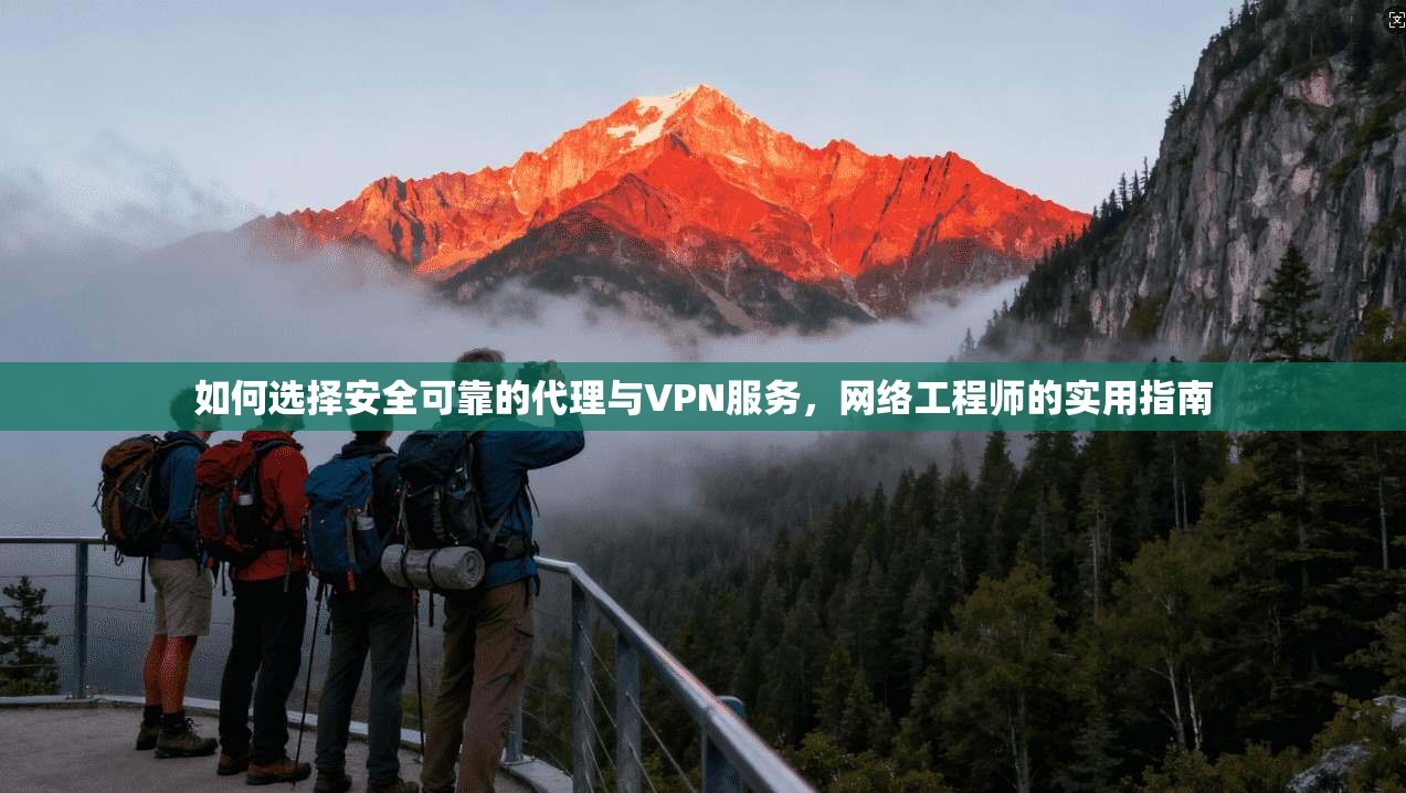 如何选择安全可靠的代理与VPN服务,网络工程师的实用指南