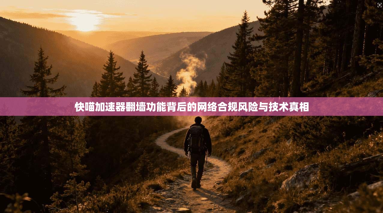 快喵加速器翻墙功能背后的网络合规风险与技术真相