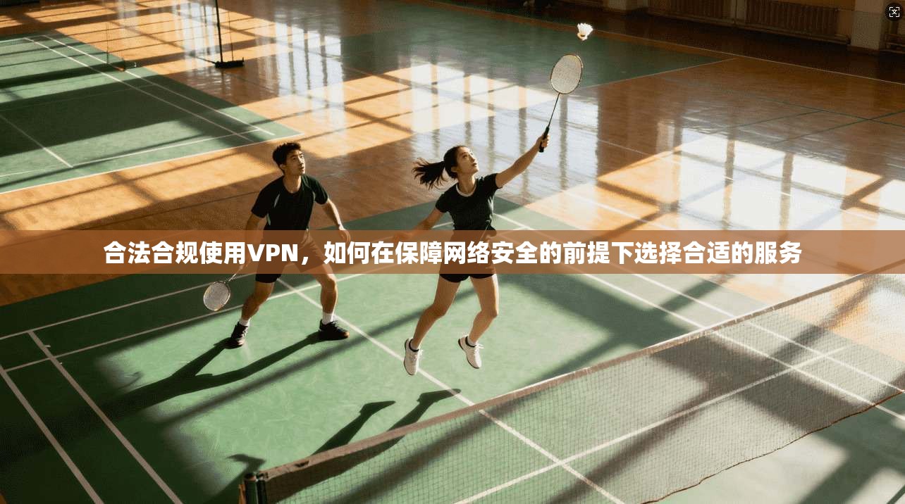 合法合规使用VPN，如何在保障网络安全的前提下选择合适的服务