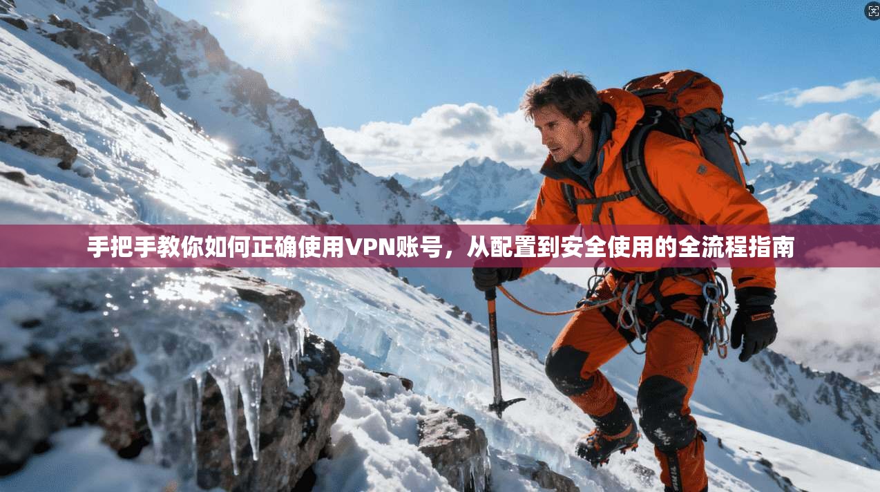 手把手教你如何正确使用VPN账号，从配置到安全使用的全流程指南