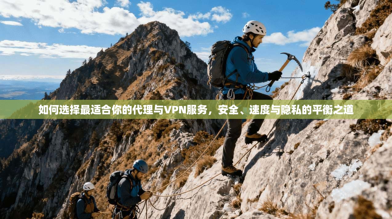 如何选择最适合你的代理与VPN服务,安全、速度与隐私的平衡之道