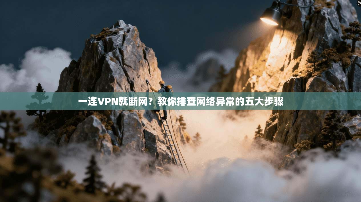 一连VPN就断网?教你排查网络异常的五大步骤