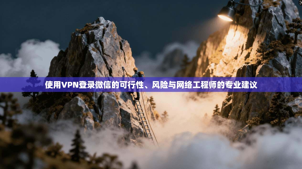 使用VPN登录微信的可行性、风险与网络工程师的专业建议