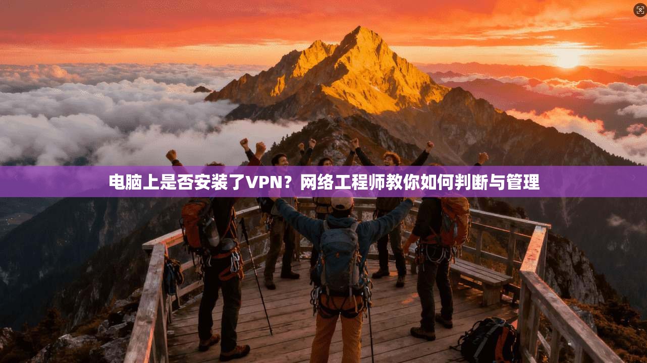 电脑上是否安装了VPN？网络工程师教你如何判断与管理