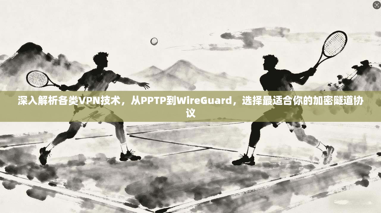 深入解析各类VPN技术，从PPTP到WireGuard，选择最适合你的加密隧道协议