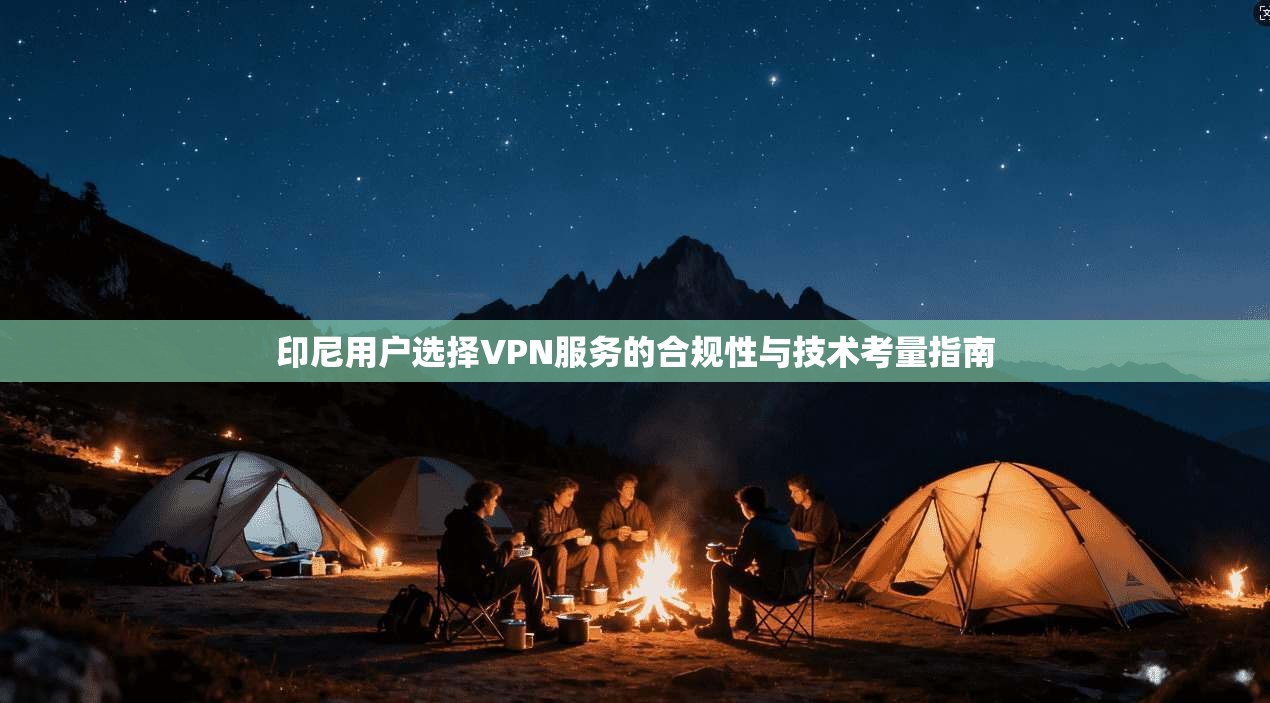 印尼用户选择VPN服务的合规性与技术考量指南