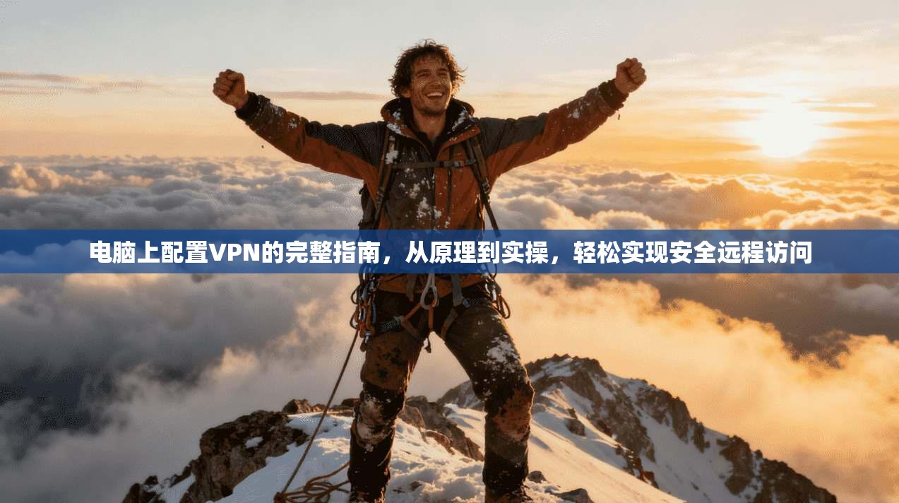 电脑上配置VPN的完整指南，从原理到实操，轻松实现安全远程访问