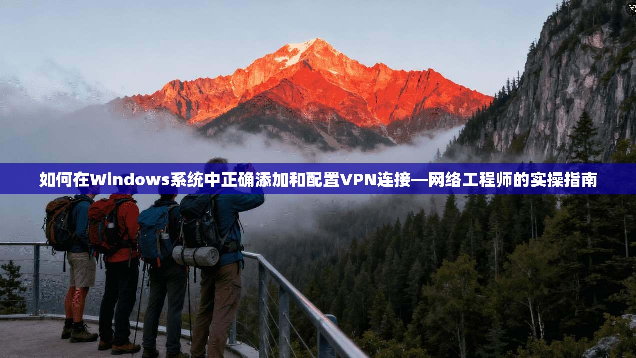 如何在Windows系统中正确添加和配置VPN连接—网络工程师的实操指南