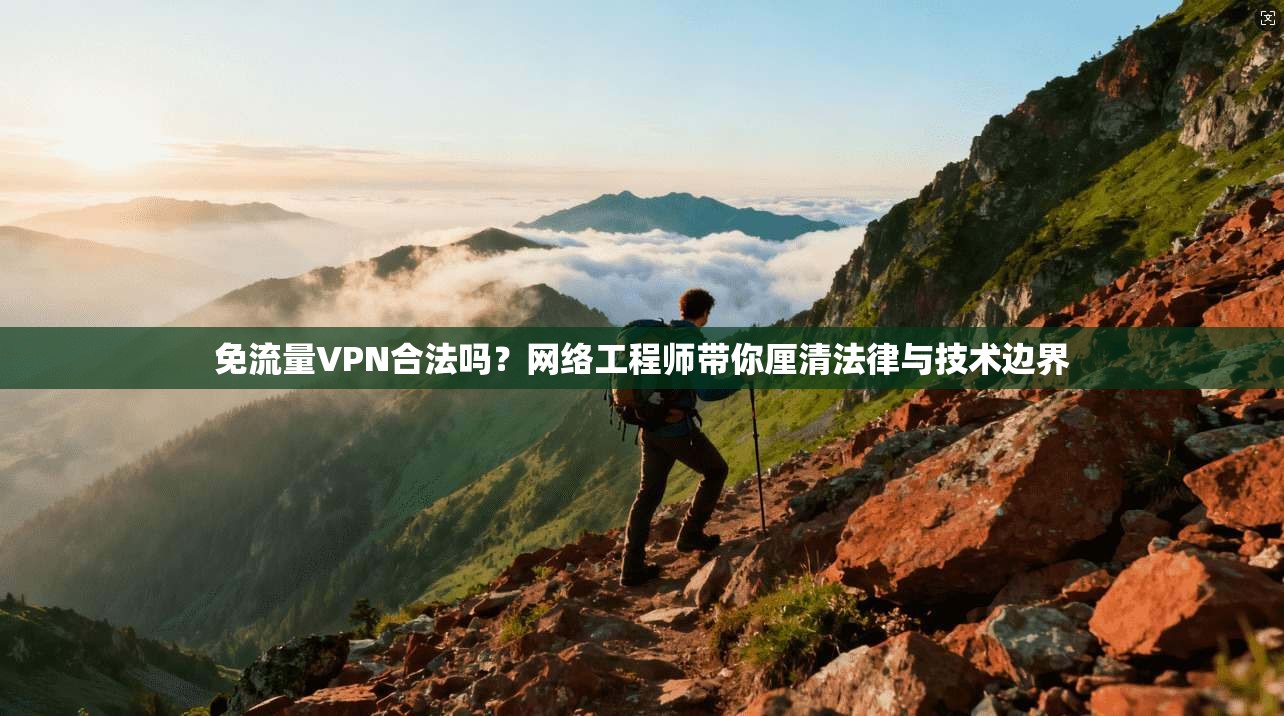 免流量VPN合法吗？网络工程师带你厘清法律与技术边界