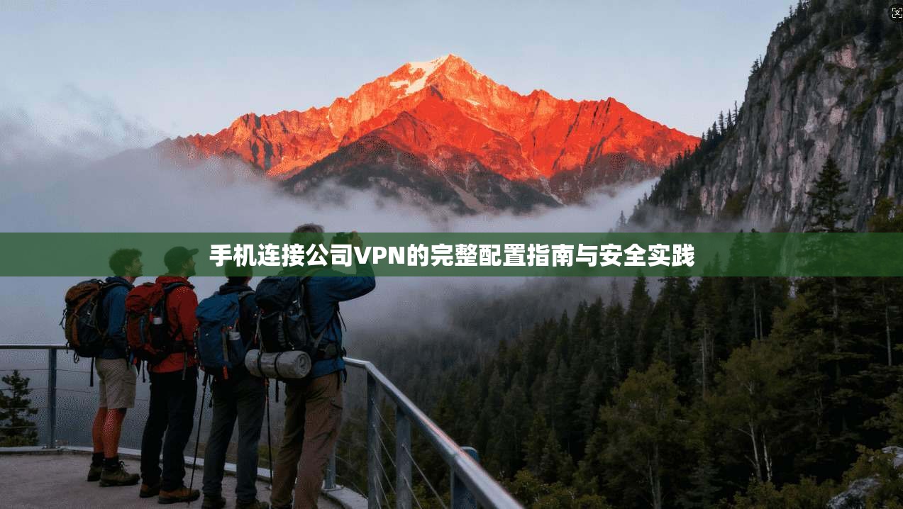 手机连接公司VPN的完整配置指南与安全实践
