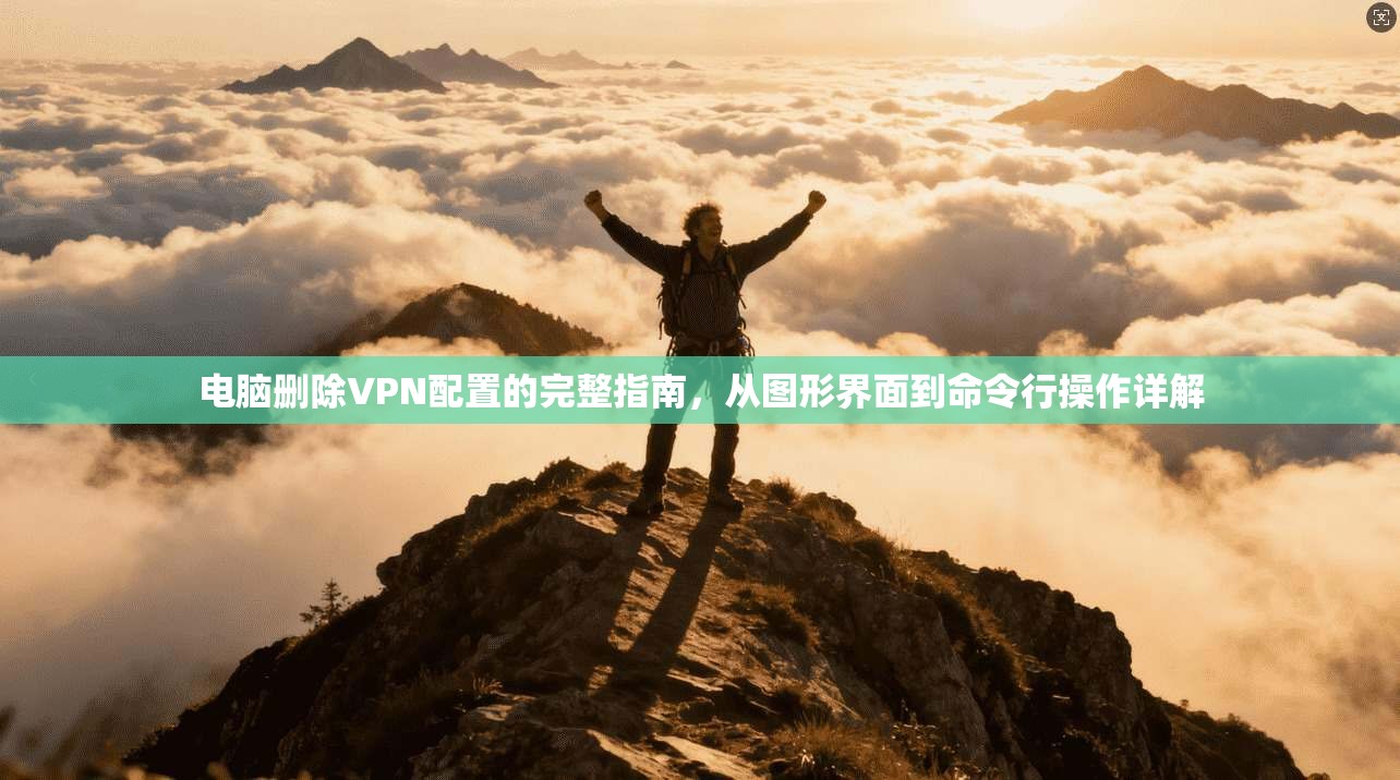 电脑删除VPN配置的完整指南，从图形界面到命令行操作详解