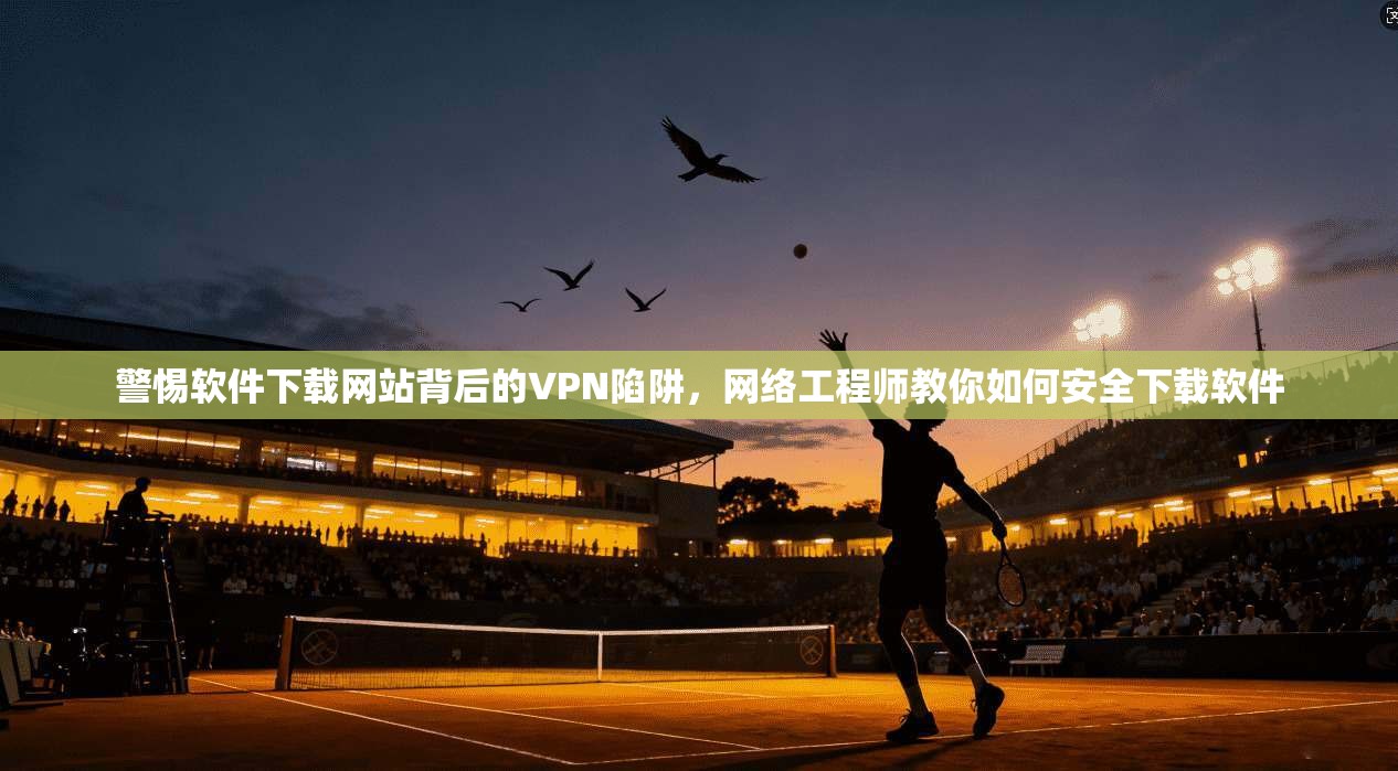 警惕软件下载网站背后的VPN陷阱，网络工程师教你如何安全下载软件