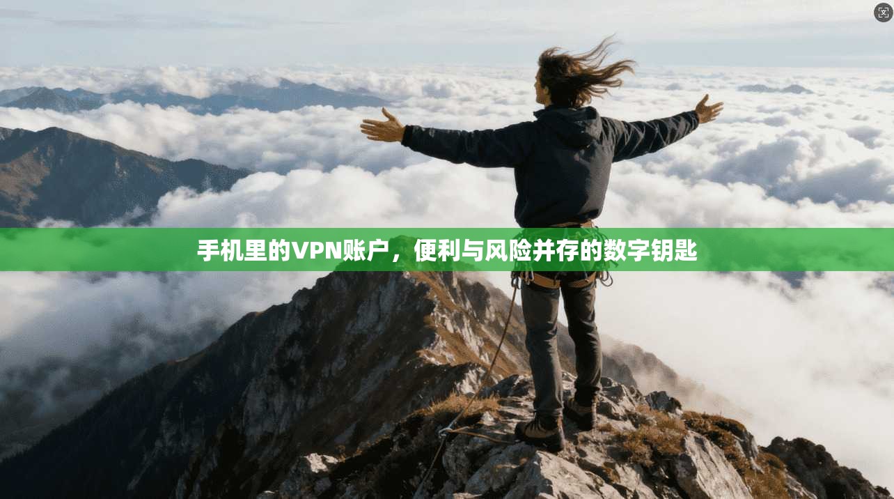 手机里的VPN账户，便利与风险并存的数字钥匙
