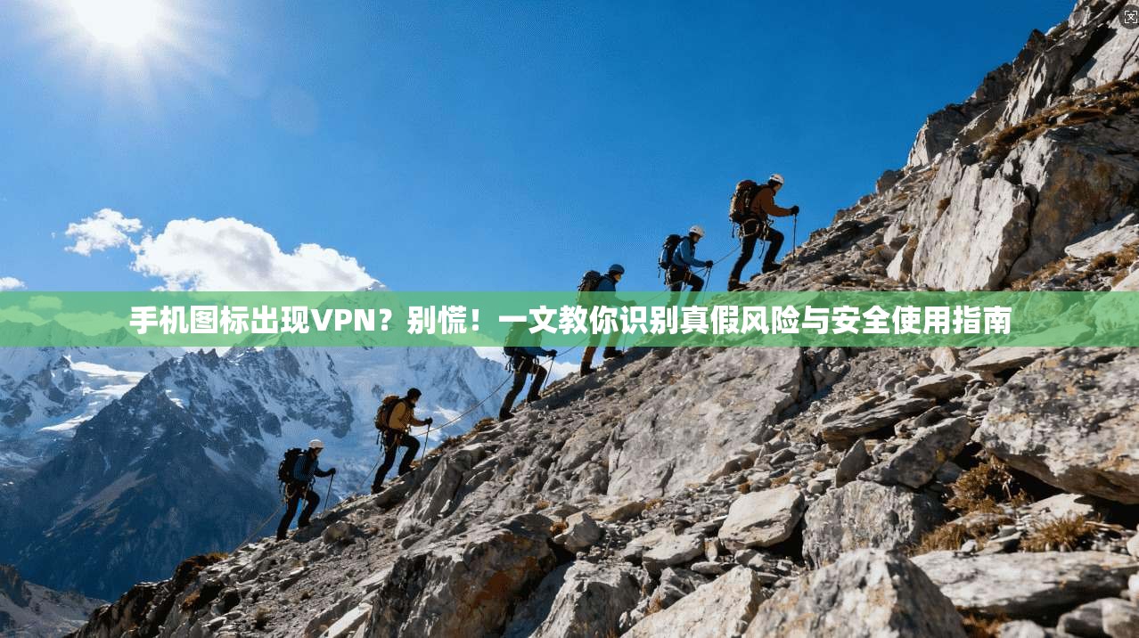 手机图标出现VPN？别慌！一文教你识别真假风险与安全使用指南