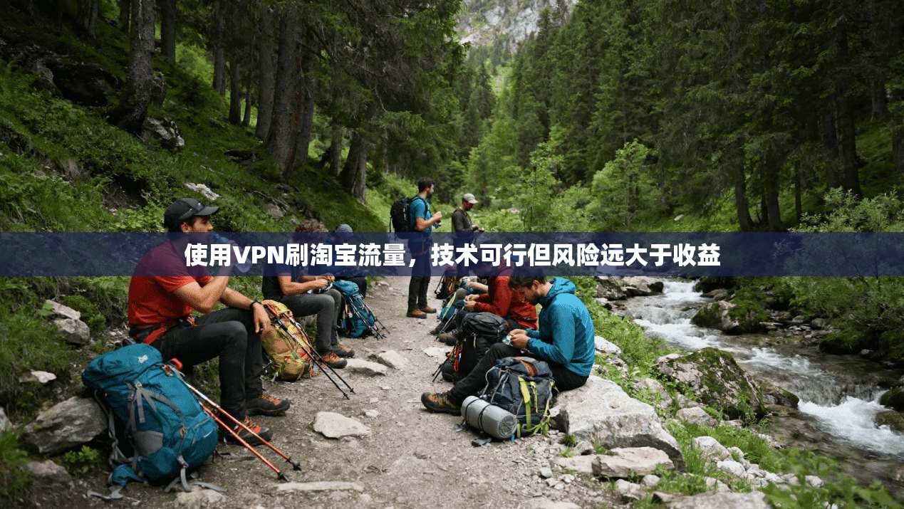 使用VPN刷淘宝流量，技术可行但风险远大于收益