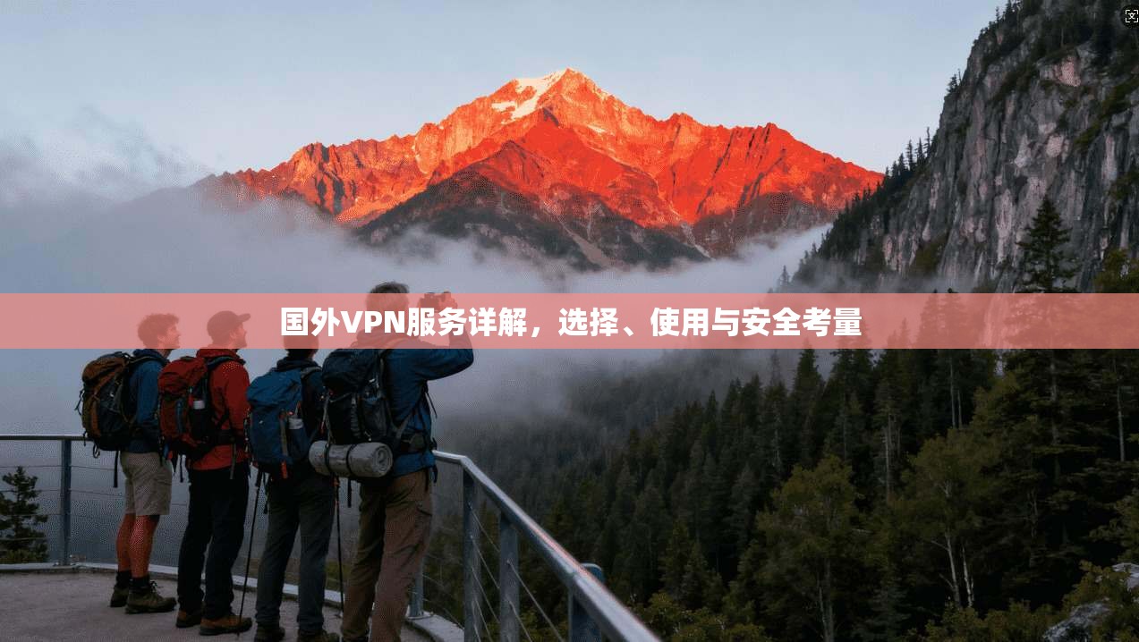 国外VPN服务详解，选择、使用与安全考量