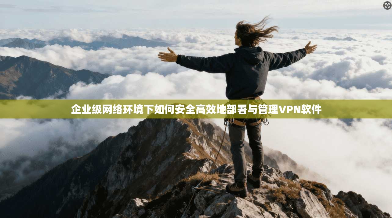 企业级网络环境下如何安全高效地部署与管理VPN软件