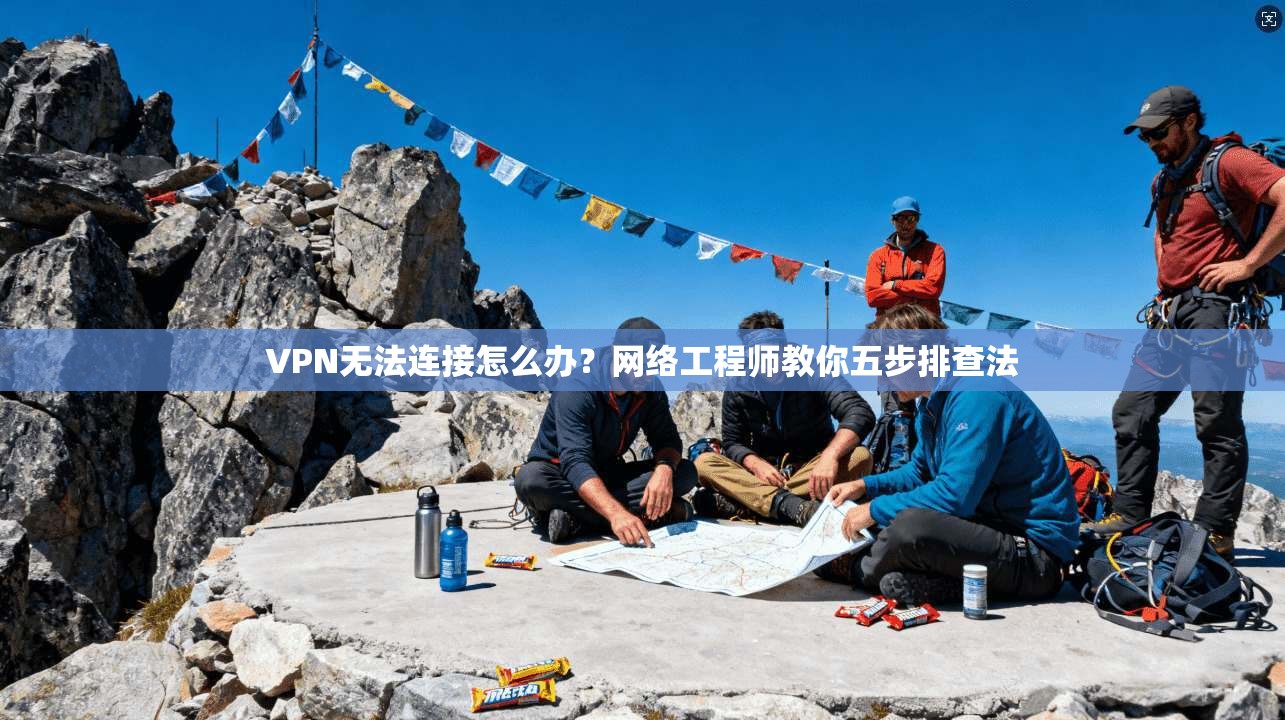 VPN无法连接怎么办？网络工程师教你五步排查法