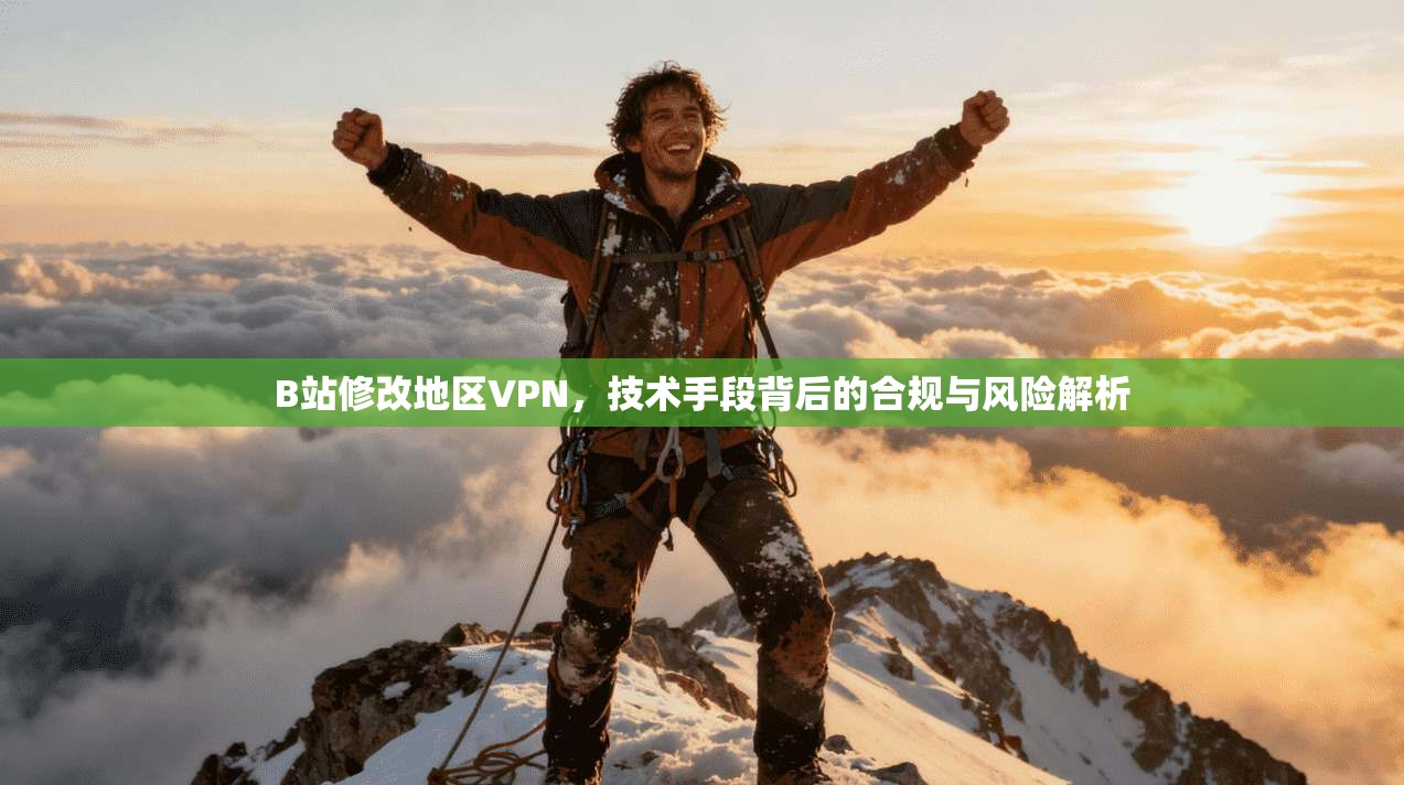 B站修改地区VPN，技术手段背后的合规与风险解析