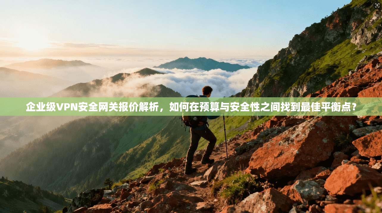 企业级VPN安全网关报价解析，如何在预算与安全性之间找到最佳平衡点？