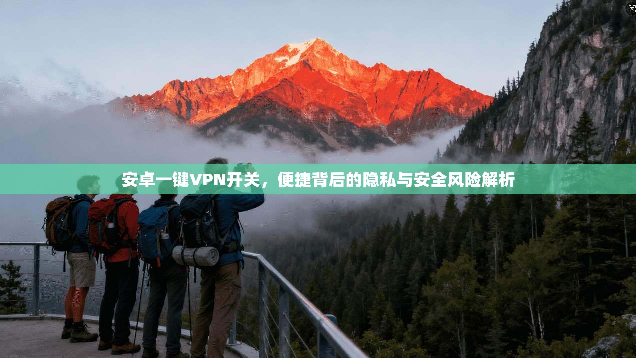 安卓一键VPN开关，便捷背后的隐私与安全风险解析