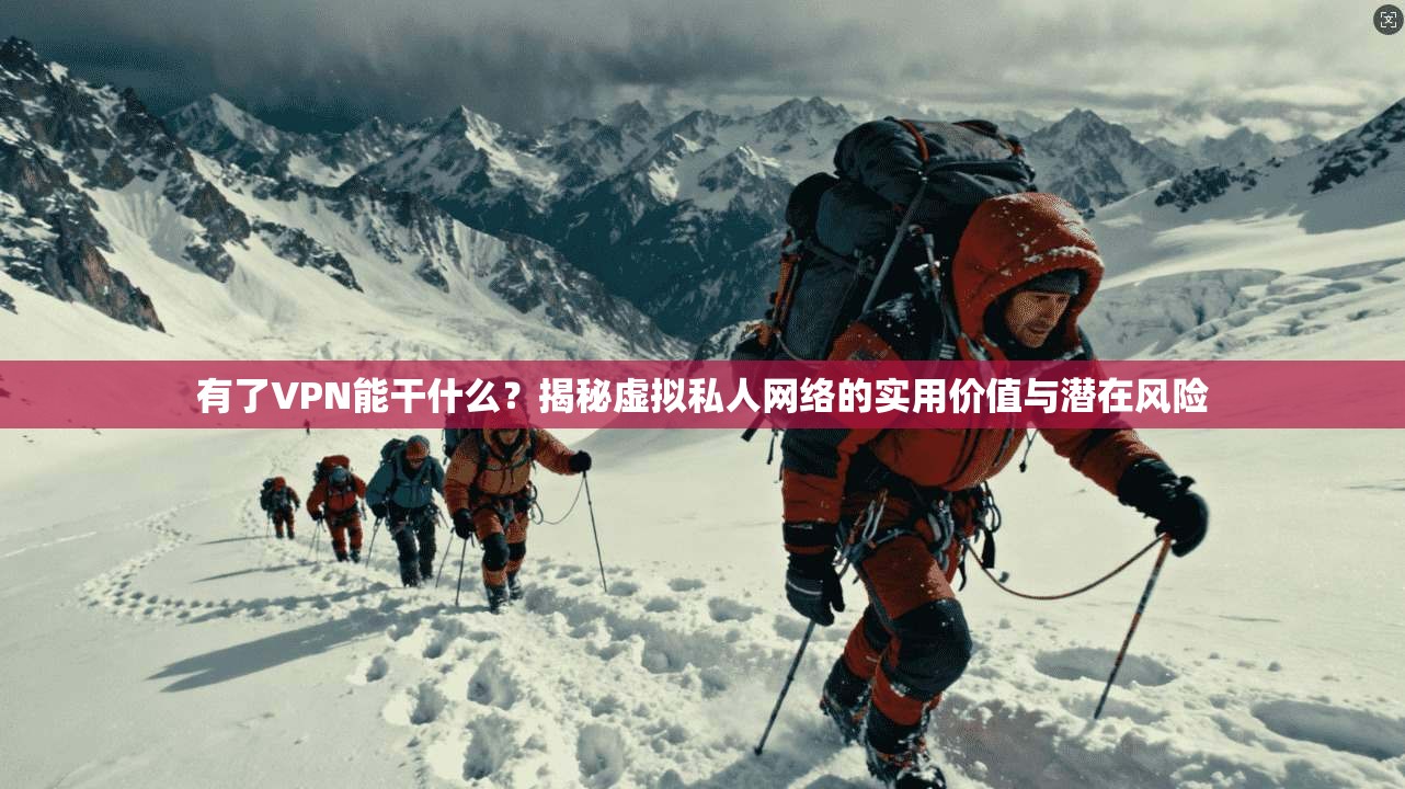 有了VPN能干什么？揭秘虚拟私人网络的实用价值与潜在风险