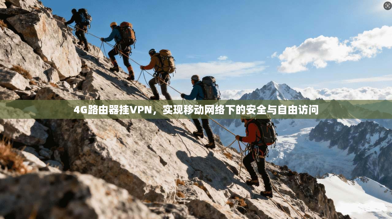4G路由器挂VPN，实现移动网络下的安全与自由访问