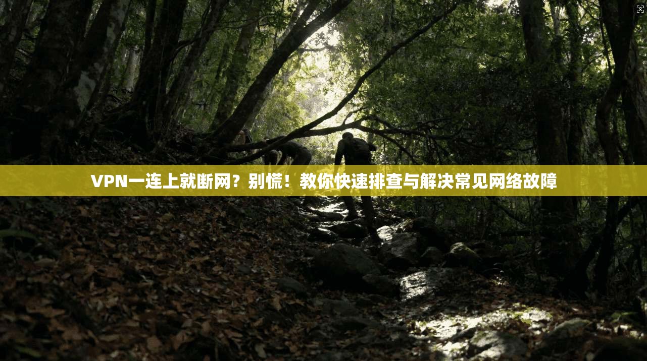 VPN一连上就断网？别慌！教你快速排查与解决常见网络故障