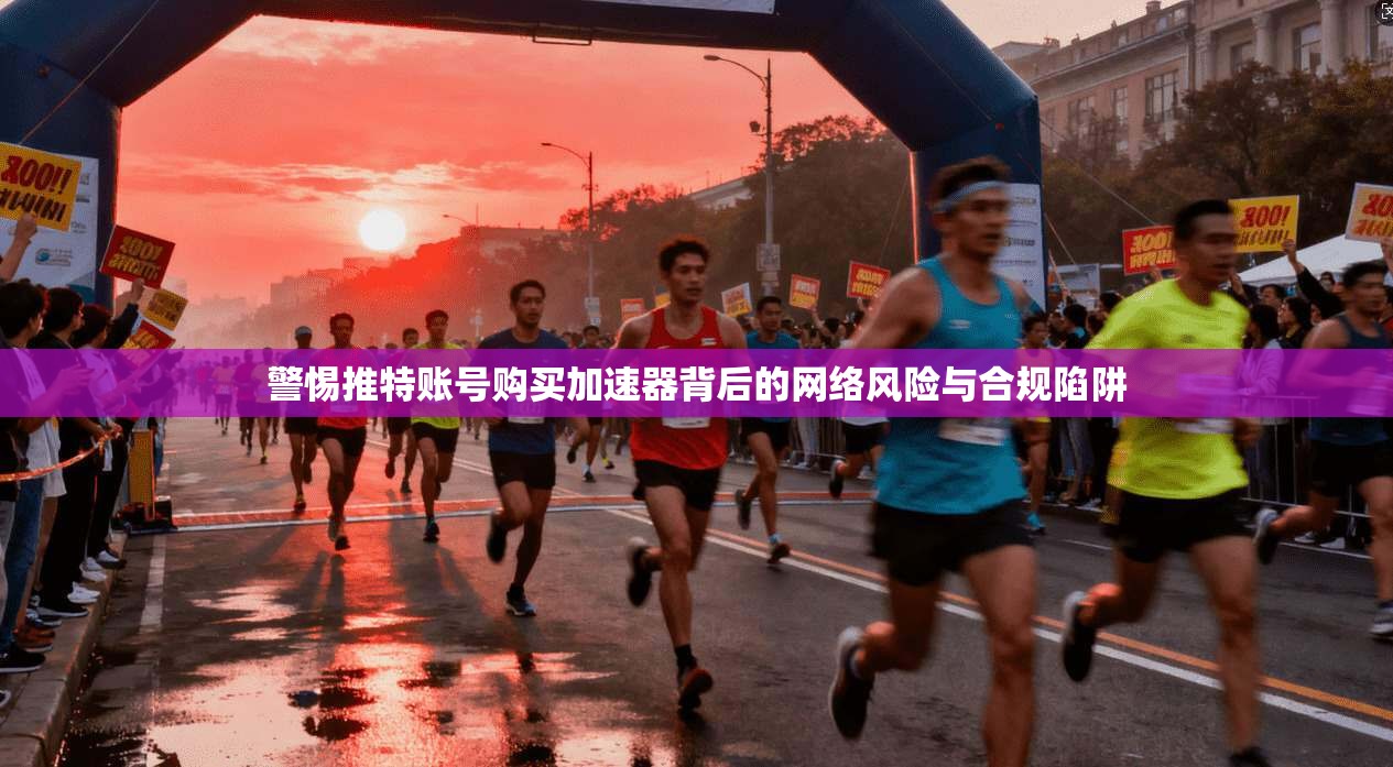 警惕推特账号购买加速器背后的网络风险与合规陷阱