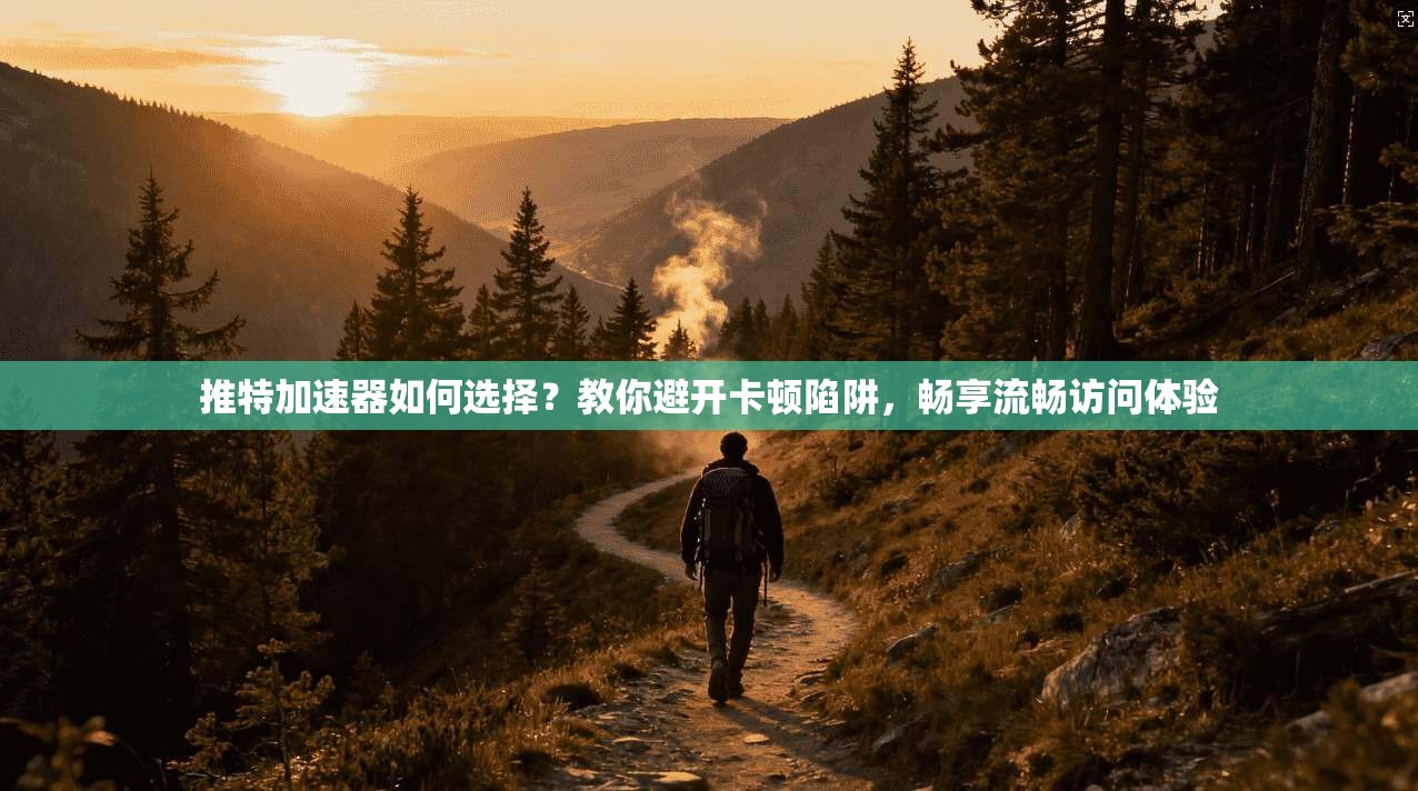 推特加速器如何选择？教你避开卡顿陷阱，畅享流畅访问体验