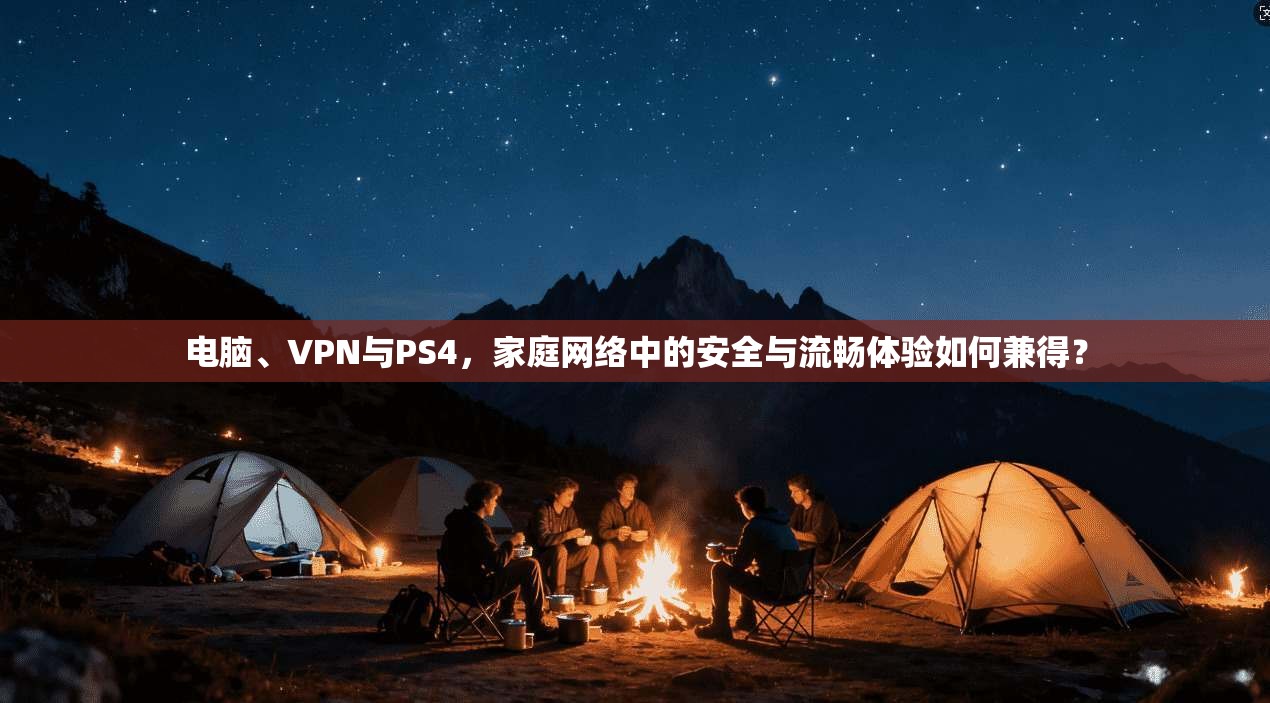 电脑、VPN与PS4，家庭网络中的安全与流畅体验如何兼得？