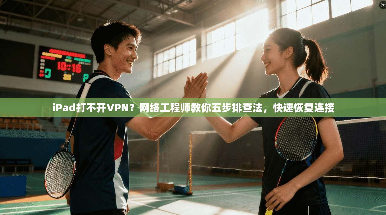 iPad打不开VPN？网络工程师教你五步排查法，快速恢复连接