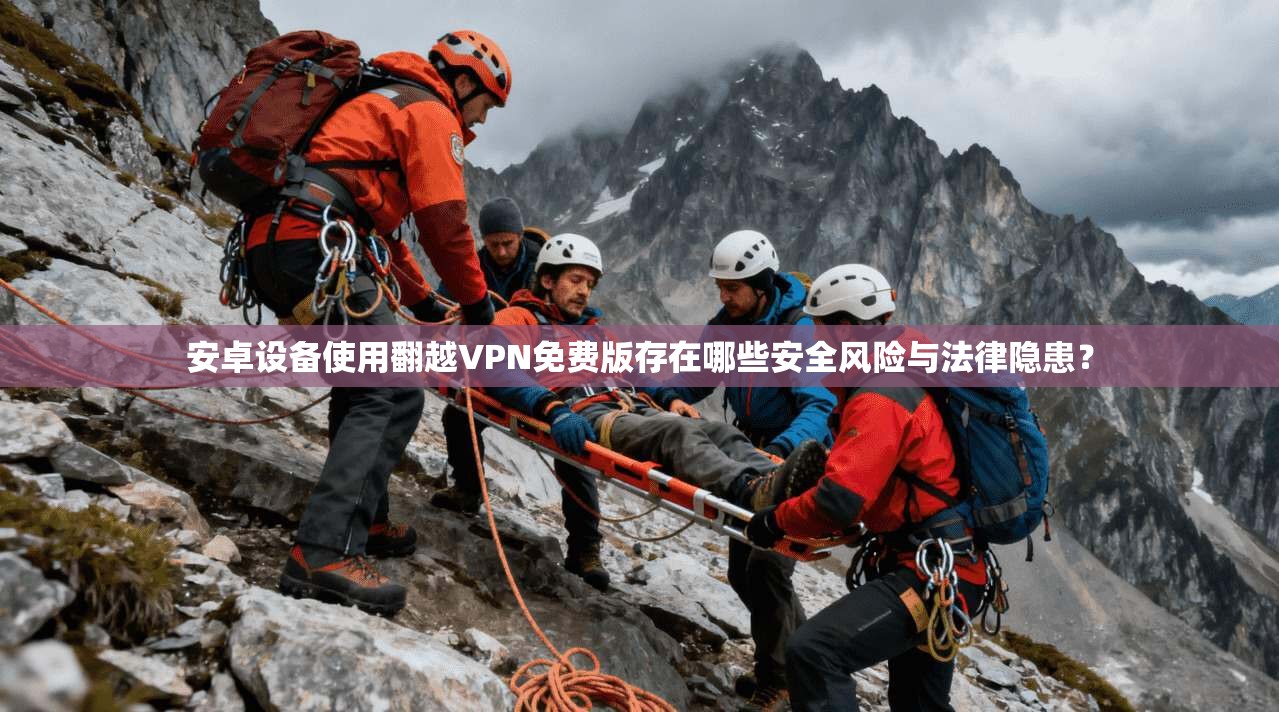 安卓设备使用翻越VPN免费版存在哪些安全风险与法律隐患？