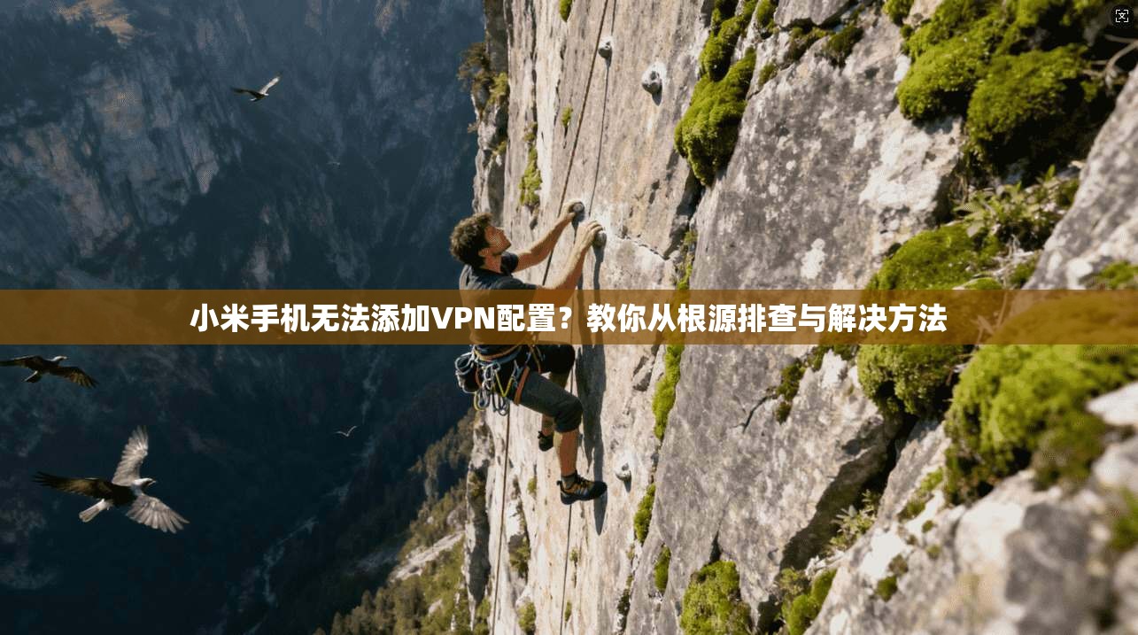 小米手机无法添加VPN配置？教你从根源排查与解决方法