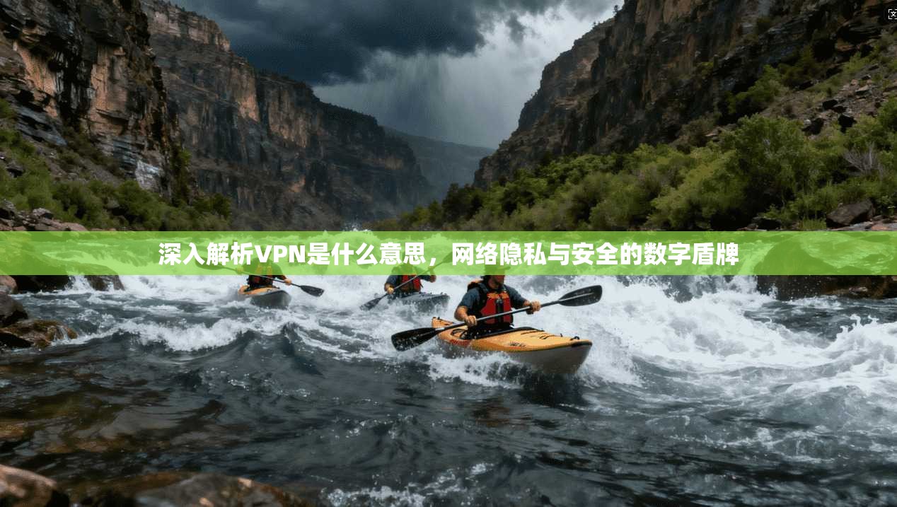 深入解析VPN是什么意思，网络隐私与安全的数字盾牌