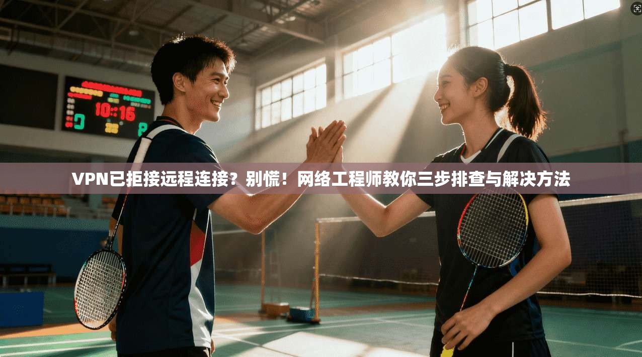 VPN已拒接远程连接?别慌!网络工程师教你三步排查与解决方法