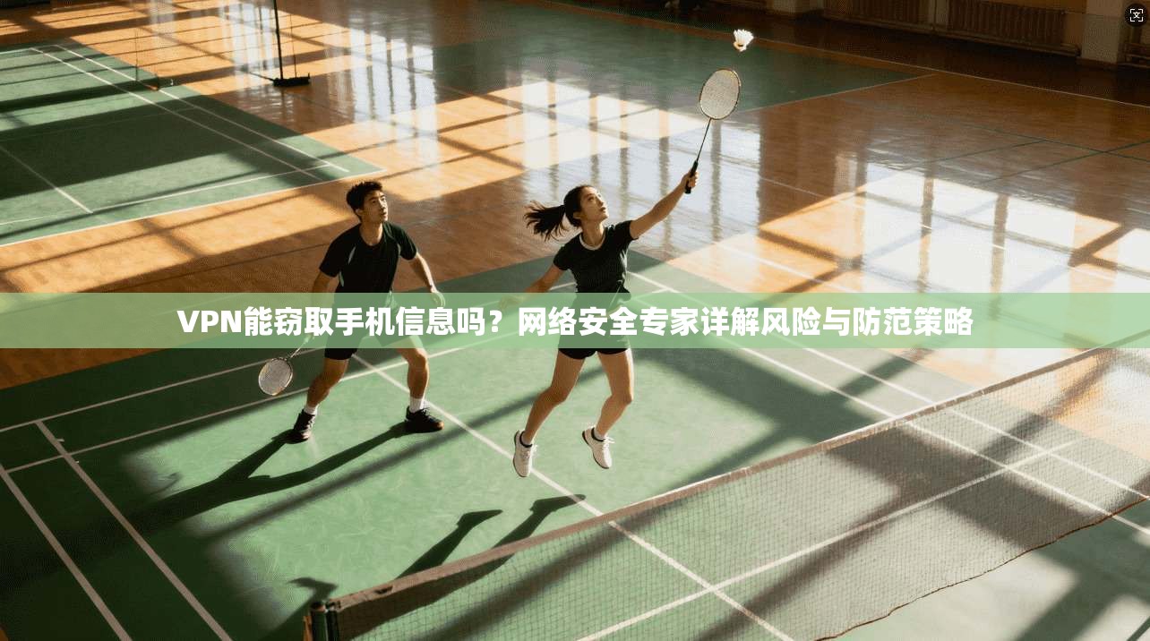 VPN能窃取手机信息吗?网络安全专家详解风险与防范策略