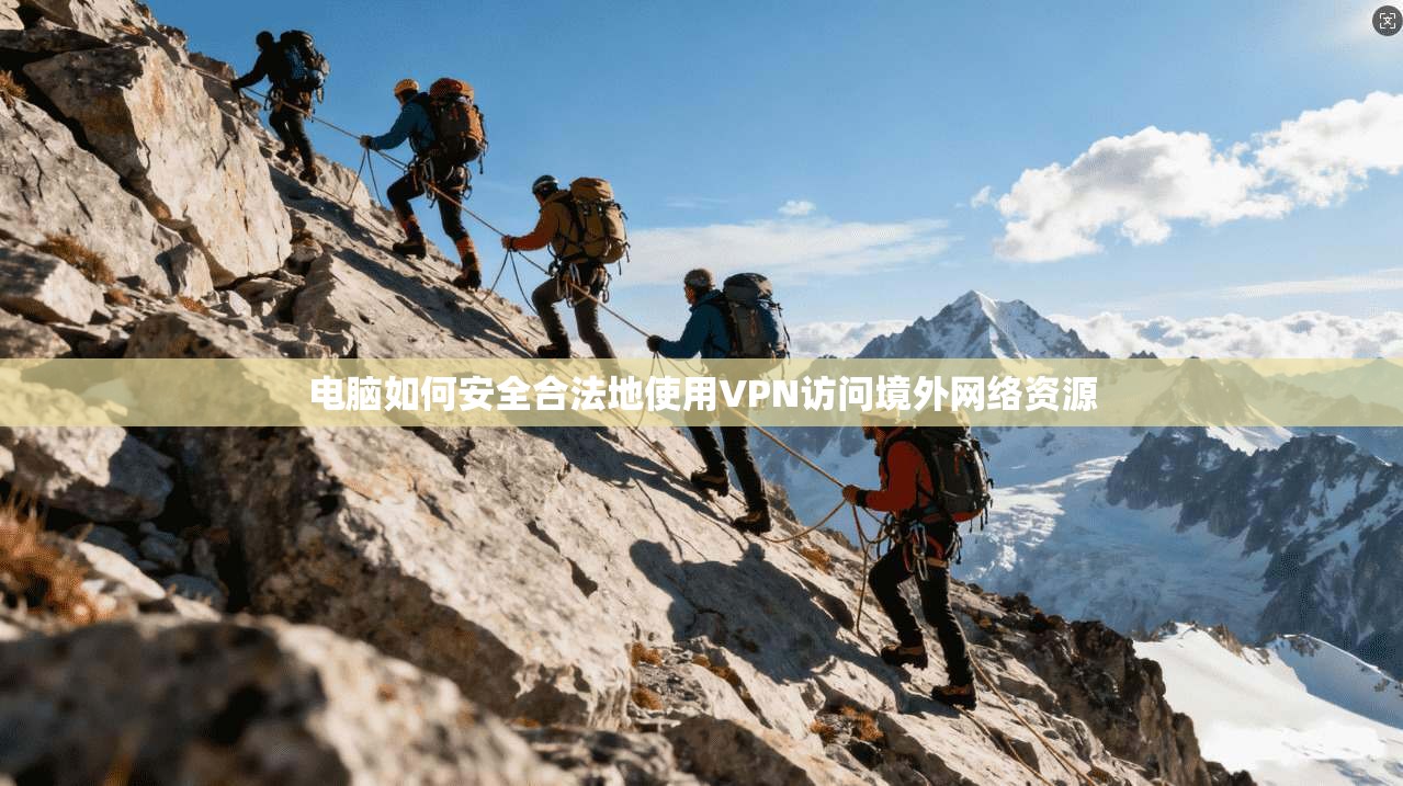 电脑如何安全合法地使用VPN访问境外网络资源
