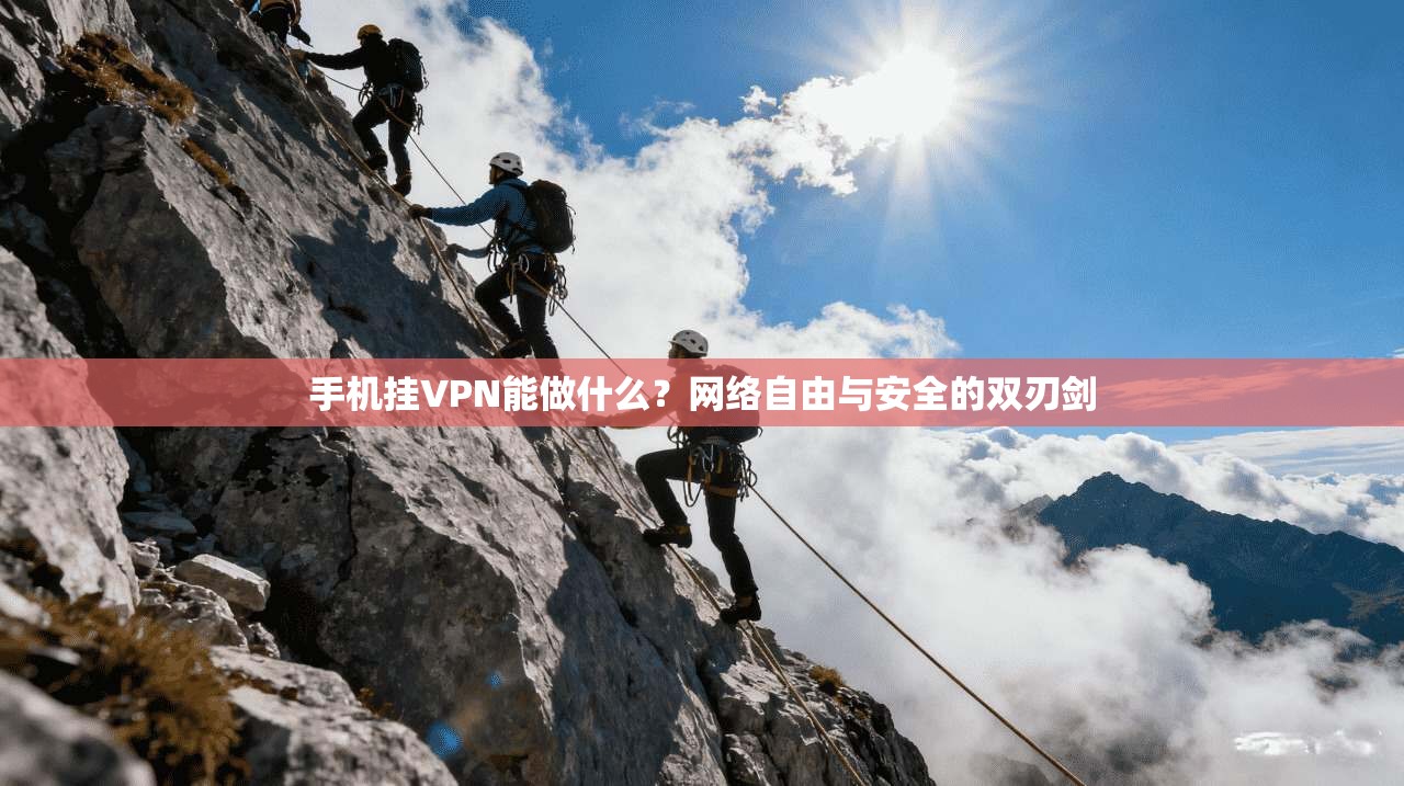 手机挂VPN能做什么？网络自由与安全的双刃剑