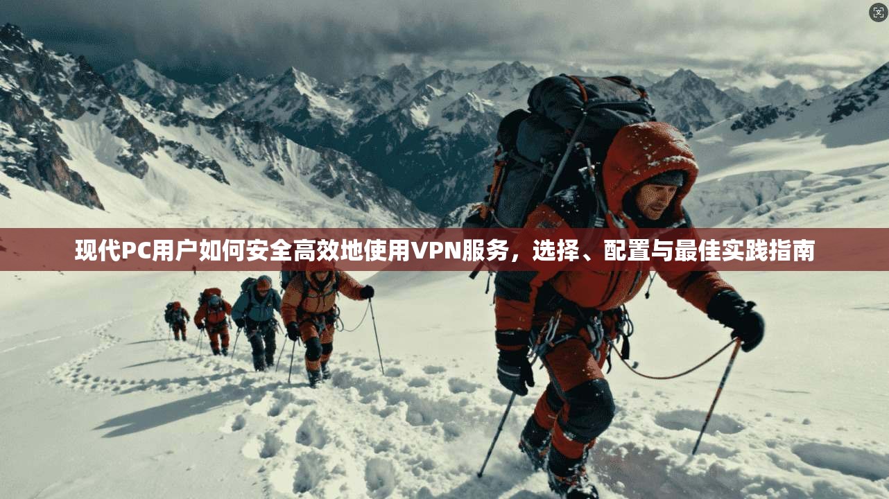 现代PC用户如何安全高效地使用VPN服务，选择、配置与最佳实践指南
