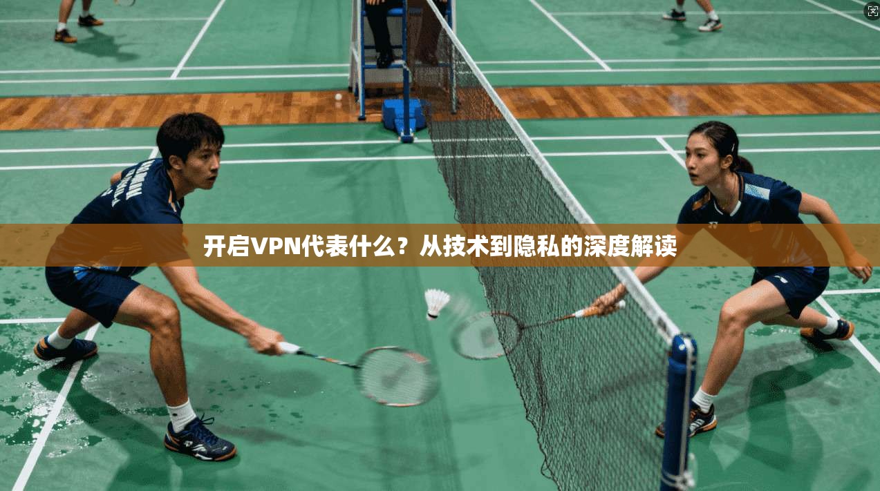 开启VPN代表什么?从技术到隐私的深度解读