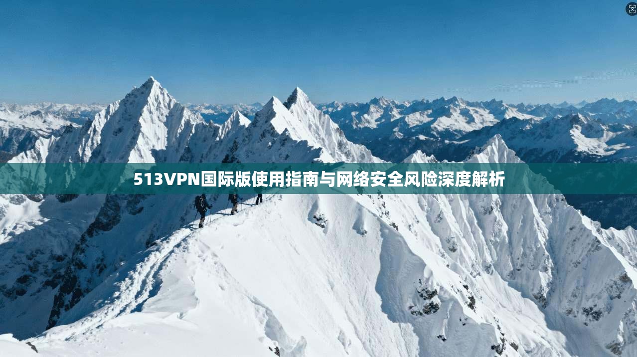 513VPN国际版使用指南与网络安全风险深度解析